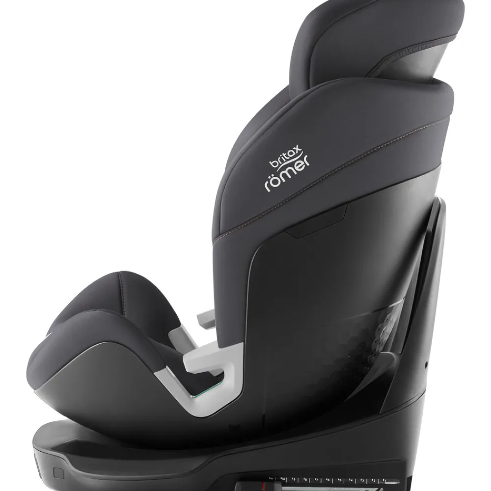 Britax Römer Swivel autostol - Midnight Grey- Autostole Med Integreret Baser|Autostole 40-150 Cm (0-12 År)