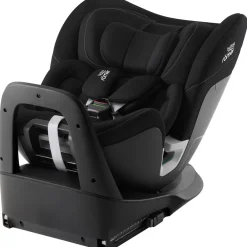 Britax Römer Swivel autostol - Space Black- Autostole Med Integreret Baser|Autostole 40-150 Cm (0-12 År)