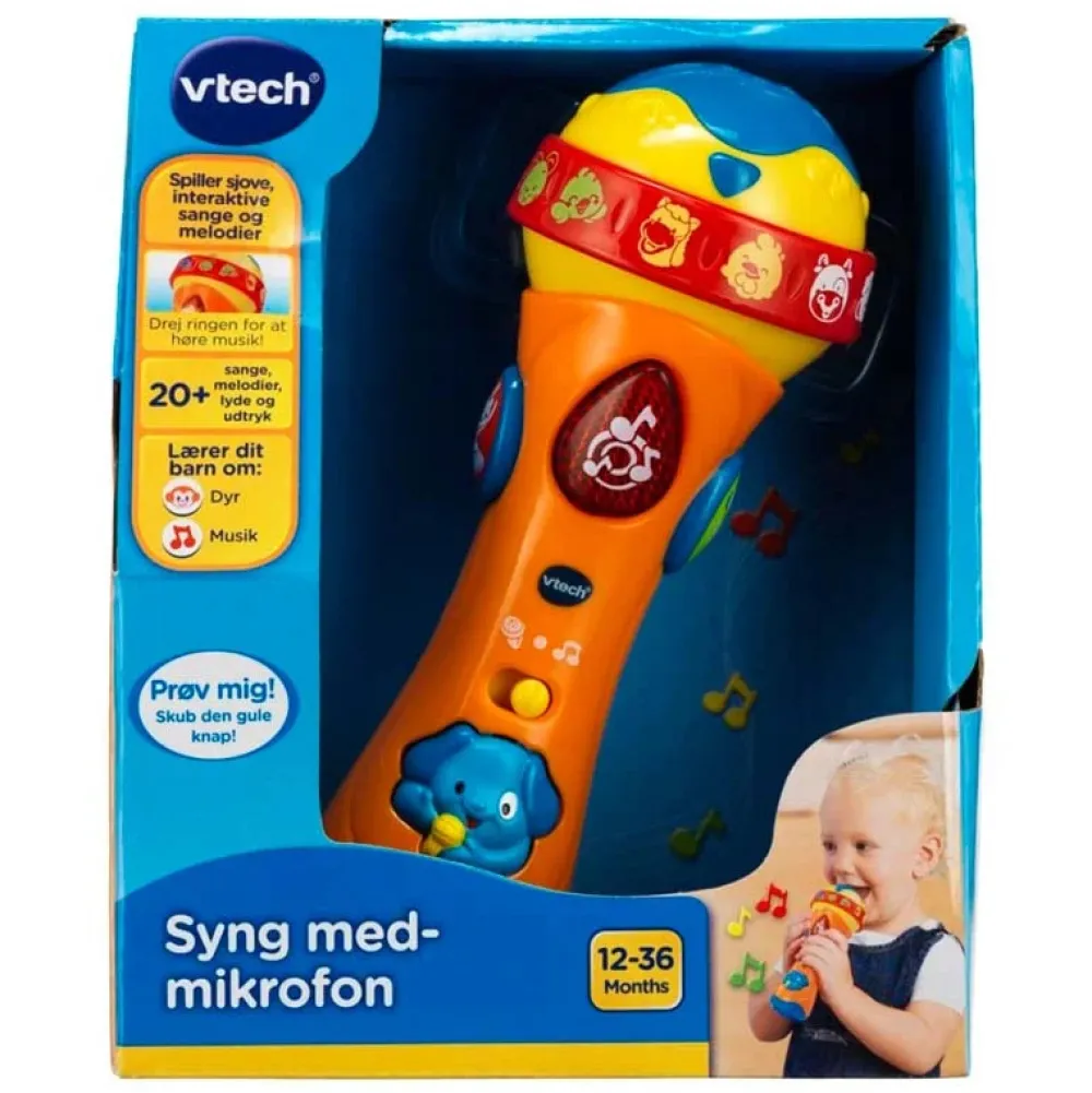 Vtech Syng med mikrofon- Musiklegetøj