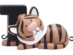 Kids By Friis T bogstav med tiger til navnetog-Børn Fødselsdagstoge