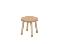 FLEXA Taburet, Dots, Ø30, Latte-Børn Bænke & Skamler