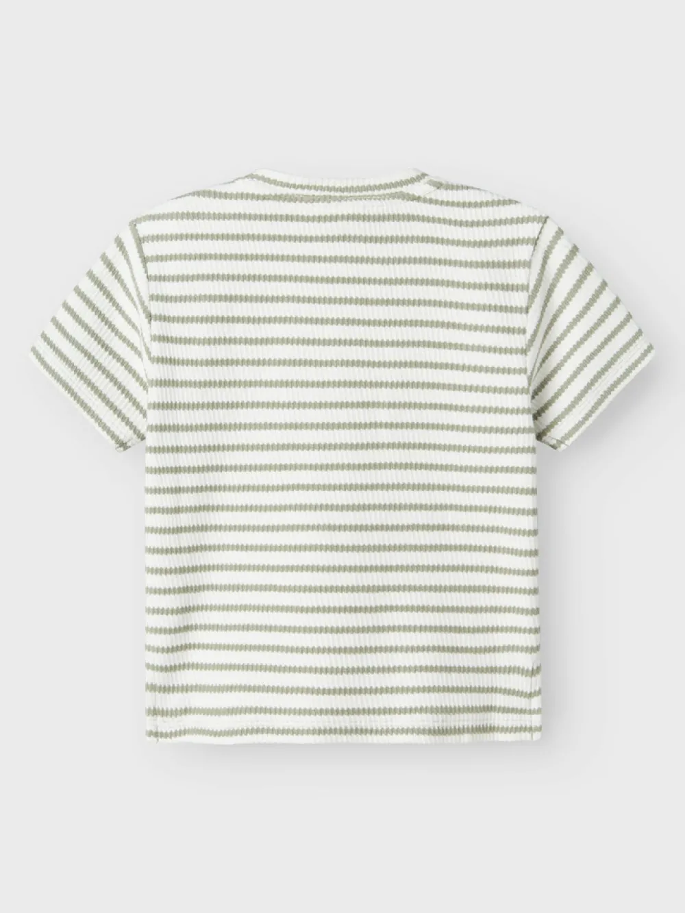 Lil' Atelier Tadeo kortærmet løs t-shirt - SEAGRASS- T-Shirts & Toppe