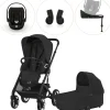 Cybex Talos bundle sæt - moon black- Kombivognspakker|Vognpakker