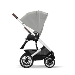 Cybex Talos S Lux - Stone Grey- Klapvogne Med Flade Sæder