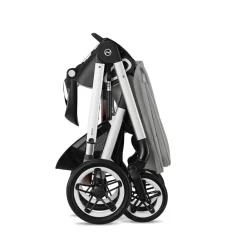 Cybex Talos S Lux - Stone Grey- Klapvogne Med Flade Sæder