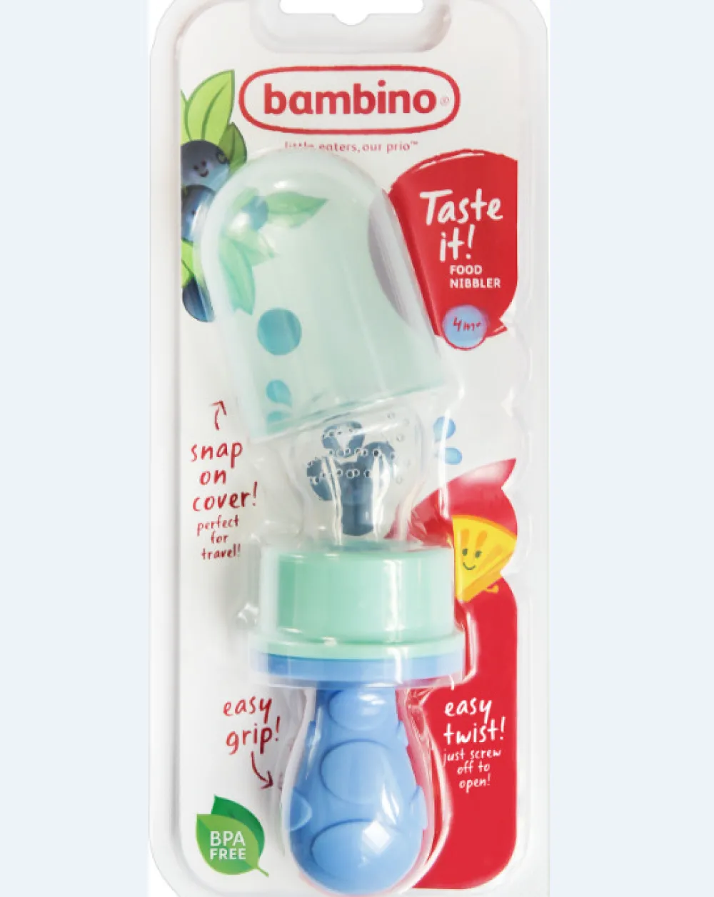 Bambino Taste it- Foodfeeder Og Frugtsut