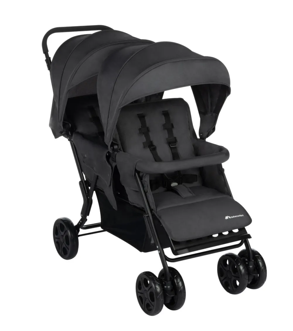 Bebeconfort Teamy - Mineral graphite- Søskende/Tvillingevogne