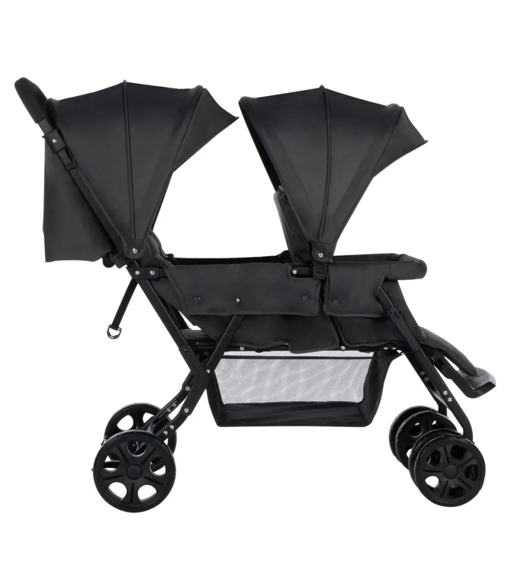 Bebeconfort Teamy - Mineral graphite- Søskende/Tvillingevogne