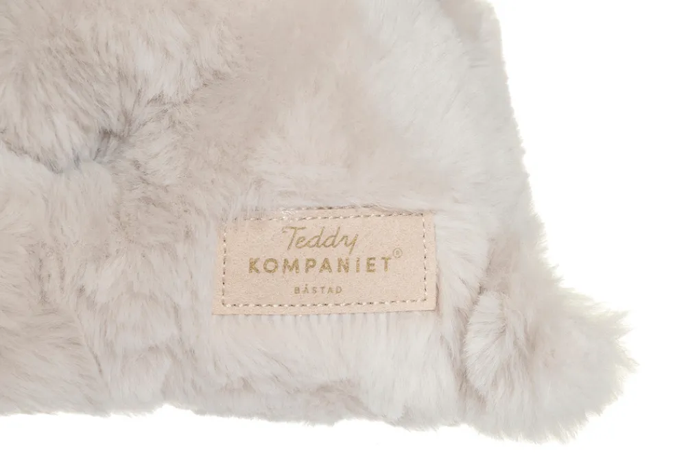 Teddykompaniet Teddy Mocca lille, hund grå, 18 cm- Bamser