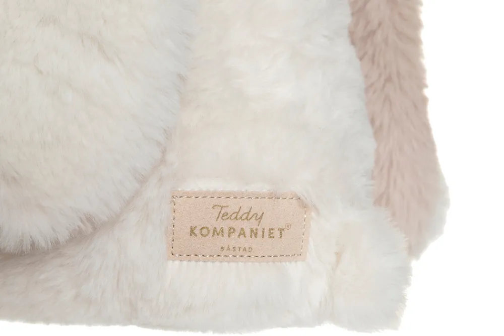 Teddykompaniet Teddy Mocca stor, kanin cremefarvet, 34 cm- Bamser