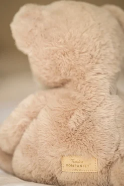 Teddykompaniet Teddybamse Mocca stor, beige, 34 cm- Bamser