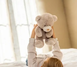 Teddykompaniet Teddybamse Mocca stor, beige, 34 cm- Bamser