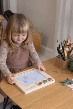 Sebra Tegnetavle, magnetisk- Magnetlegesæt