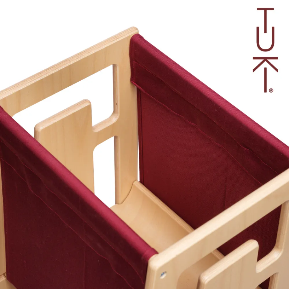 TUKI Tekstil til læringstårn - navy-Børn Læringstårne