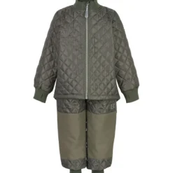 Mikk-Line Termosæt - DUSTYOLIVE- Termotøj