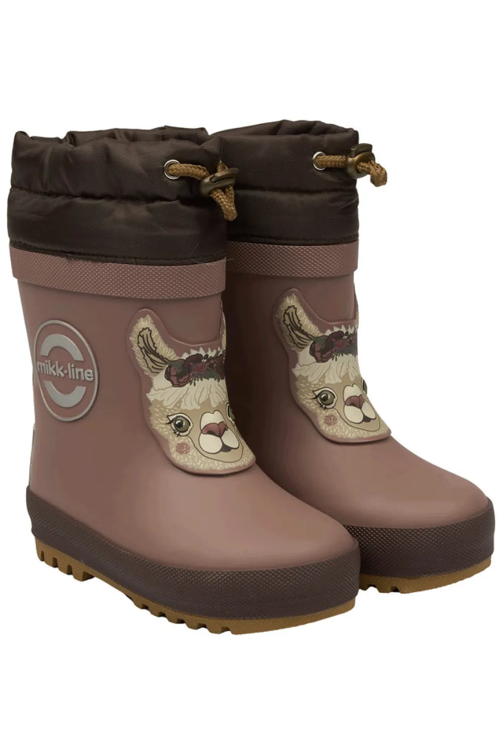 Mikk-Line Termostøvle - 3D - Twilight mauve- Lange Termostøvler