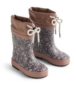 Wheat Termostøvle m. print - 9546- Lange Termostøvler