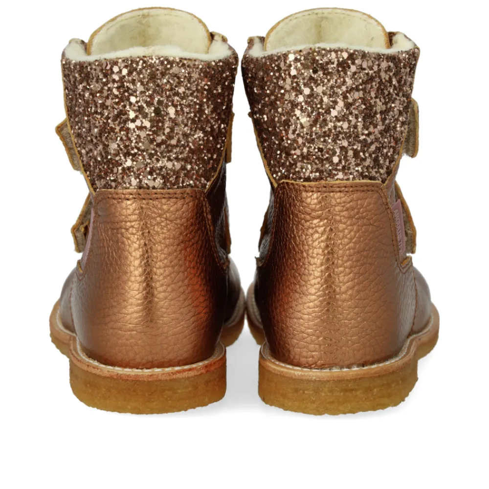 Angulus TEX-vinterstøvle glitter - 4264- Vinterstøvler