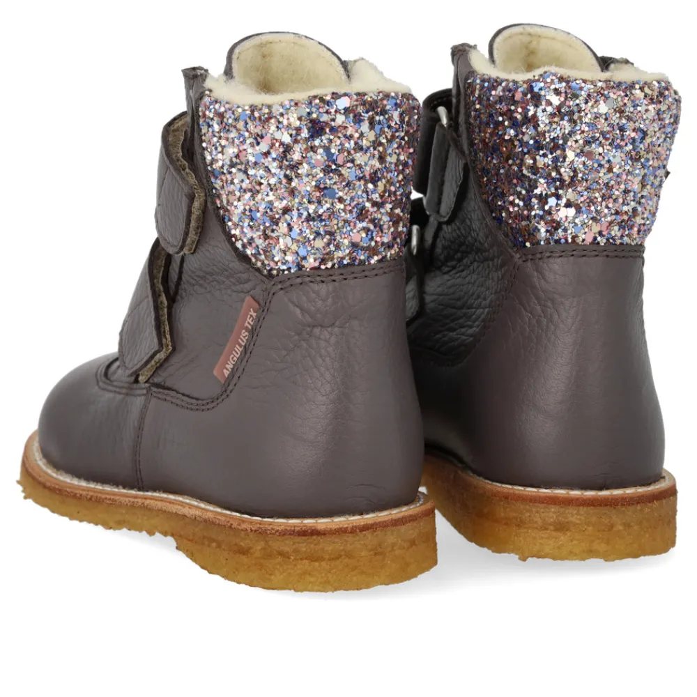 Angulus TEX-vinterstøvle glitter - 4314- Vinterstøvler