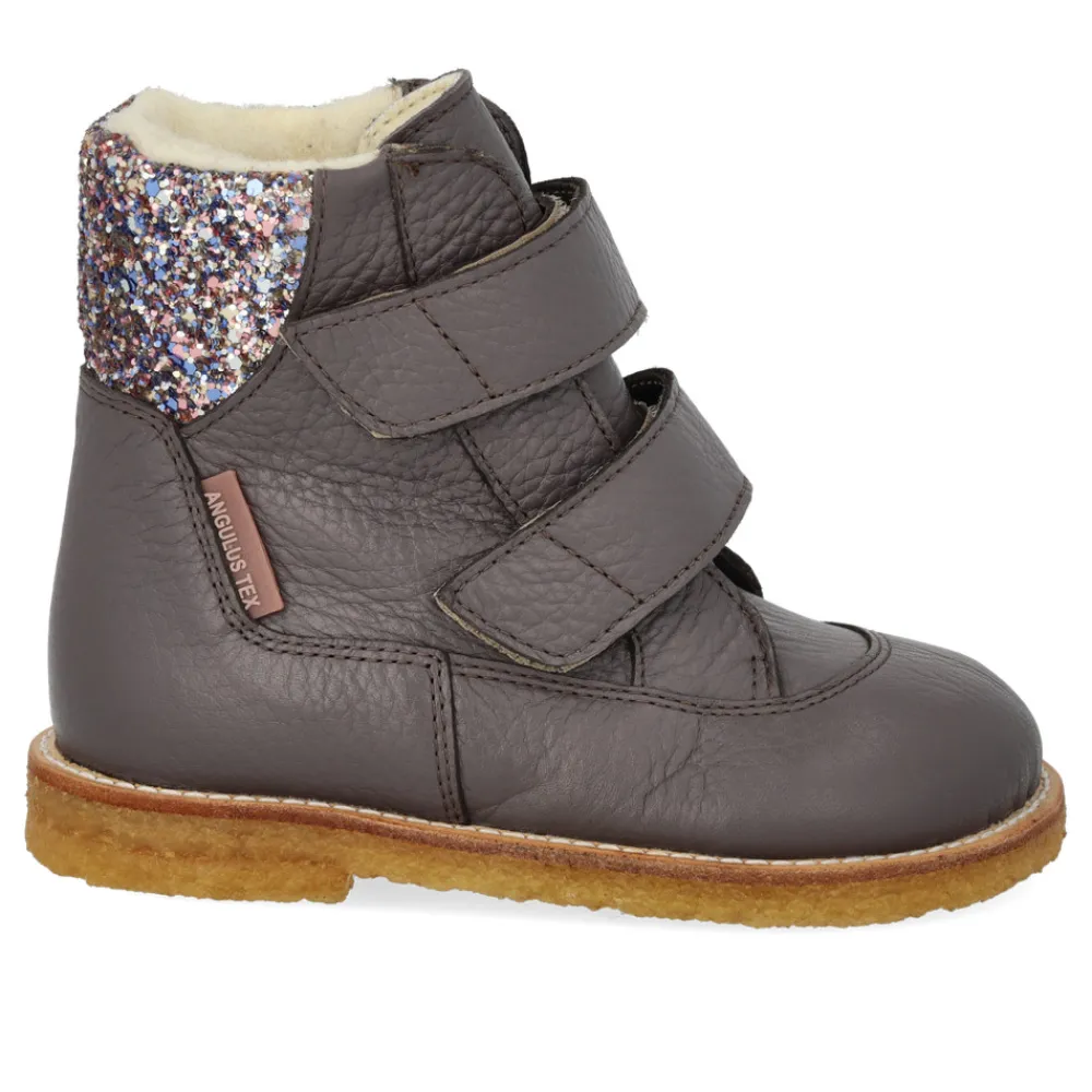 Angulus TEX-vinterstøvle glitter - 4314- Vinterstøvler
