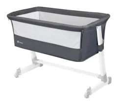 Lionelo Theo side by side - mørkegrå-Børn Side By Side Senge