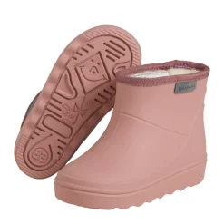 En Fant Thermo Støvler Kort Solid - Old Rose- Korte Termostøvler
