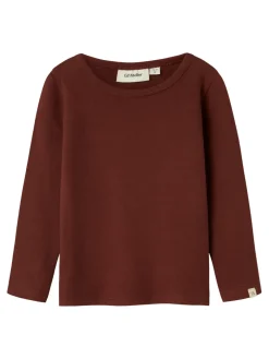 Lil' Atelier Thora Hir Trøje - Hot Chocolate- Cardigans, Veste & Trøjer