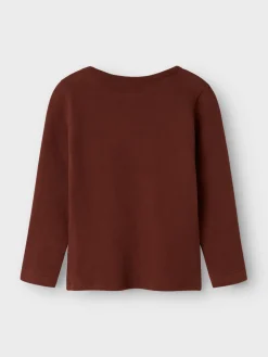 Lil' Atelier Thora Hir Trøje - Hot Chocolate- Cardigans, Veste & Trøjer