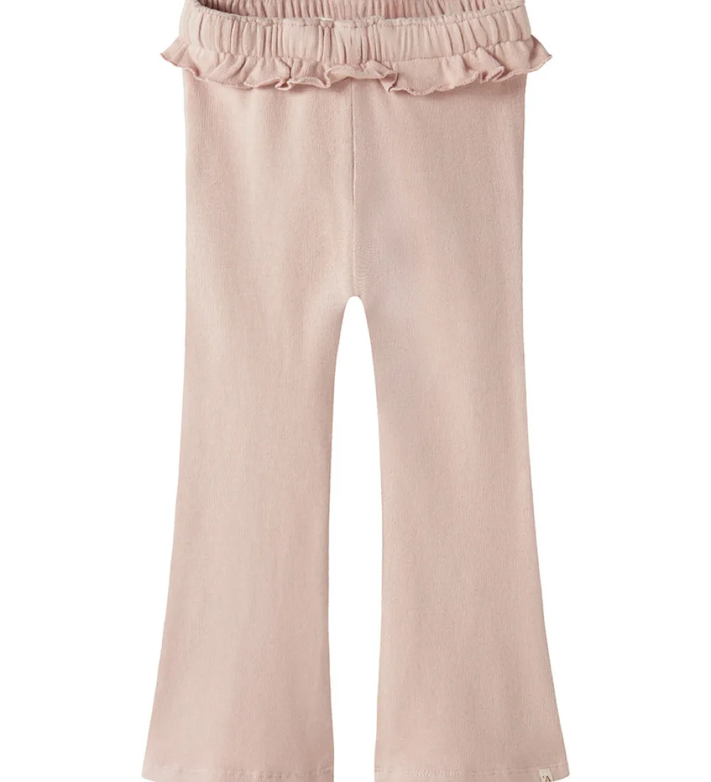 Lil' Atelier Thora Hun Reg Bootcut Bukser - Cameo rose- Bukser