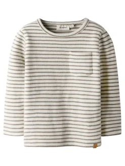 Lil' Atelier Thoro Jen Trøje - Turtledove- Cardigans, Veste & Trøjer