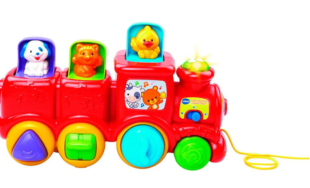 Vtech Tog Med Pop Op Venner- Aktivitetslegetøj