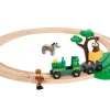 Brio Togbane, Safari sæt - FSC®- Togbaner & Tog