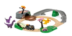 Brio Togbanesæt med dinosaurer - FSC®- Togbaner & Tog