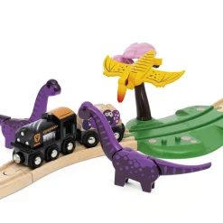 Brio Togbanesæt med dinosaurer - FSC®- Togbaner & Tog