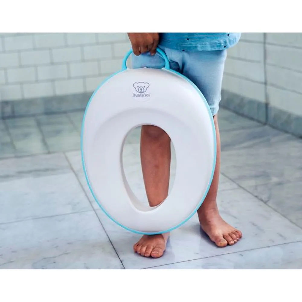 BabyBjörn Toiletsæde - Hvid/Grå- Potter, Toiletsæder & Skamler