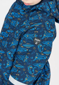 ZIG ZAG Tower Printet flyverdragt W-PRO 10000 - Navy- Flyverdragter