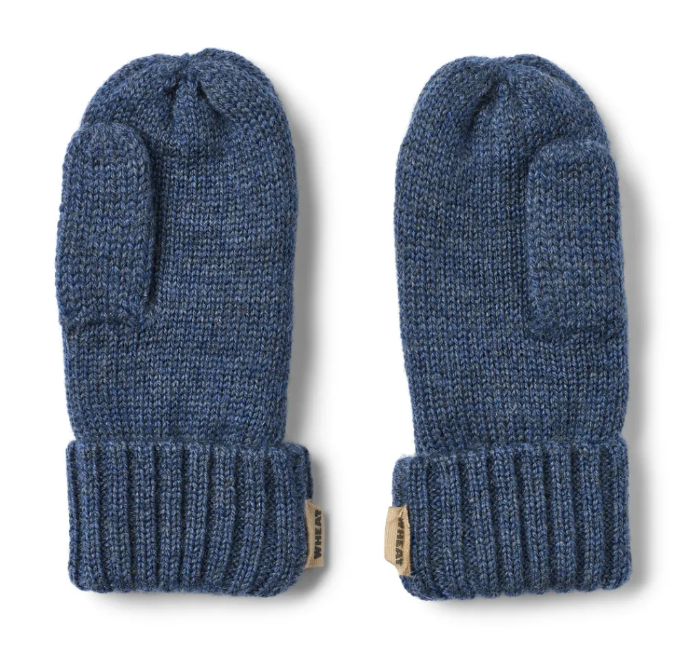 Wheat Towsi Jacquard Luffer - Blue- Luffer & Vanter