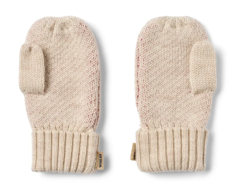 Wheat Towsi Jacquard Luffer - Offwhite melange- Luffer & Vanter