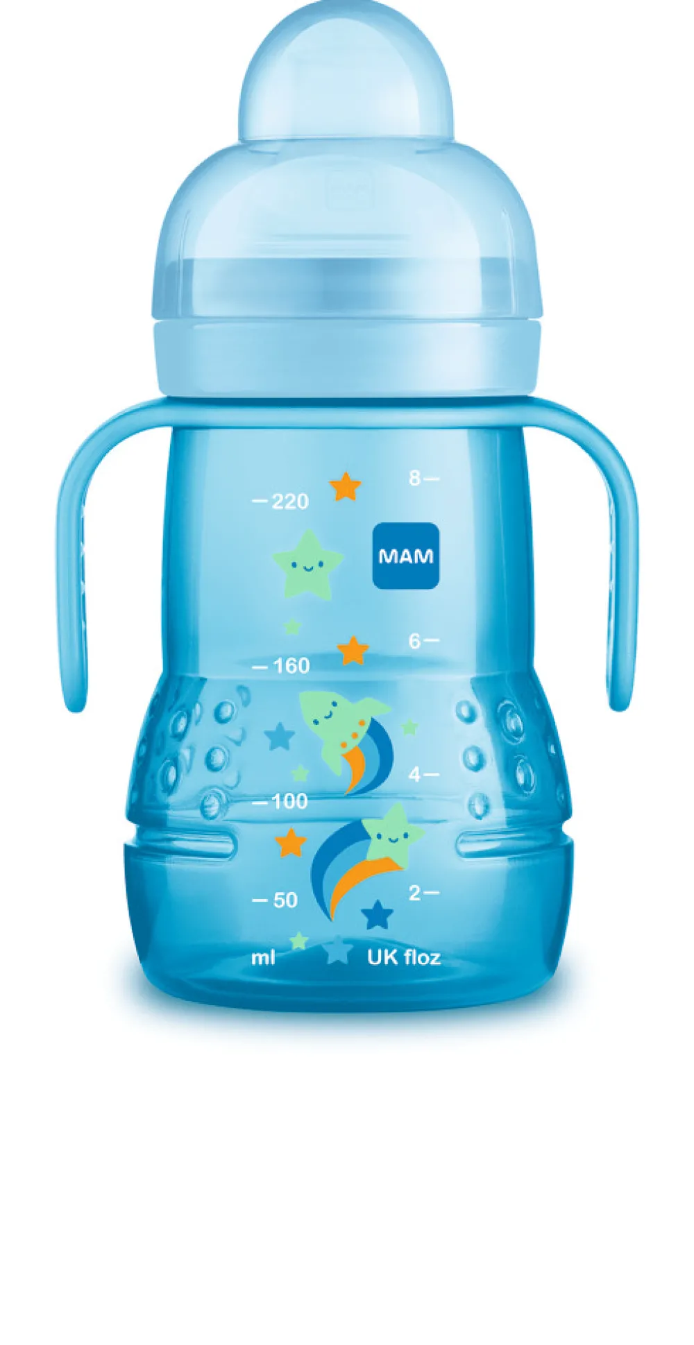 MAM Trainer 220ml. - blå- Træningskopper Og Flasker