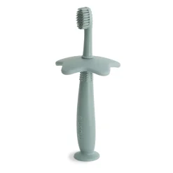 MUSHIE Training Toothbrush Cambridge - Blue- Plejeartikler Til Baby