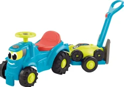 ECOIFFIER Traktor gåbil m/trailer + græsslåmaskine- Leg I Haven|Biler, Traktorer & Scootere
