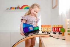 CONNETIX Transport Pack - magnetsæt 50 dele - rainbow- Magnetlegesæt