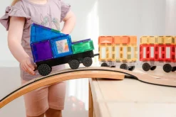 CONNETIX Transport Pack - magnetsæt 50 dele - rainbow- Magnetlegesæt