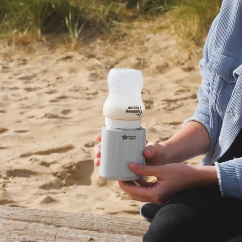 Tommee Tippee Transportabel flaskevarmer- Tilberedning & Rengøring