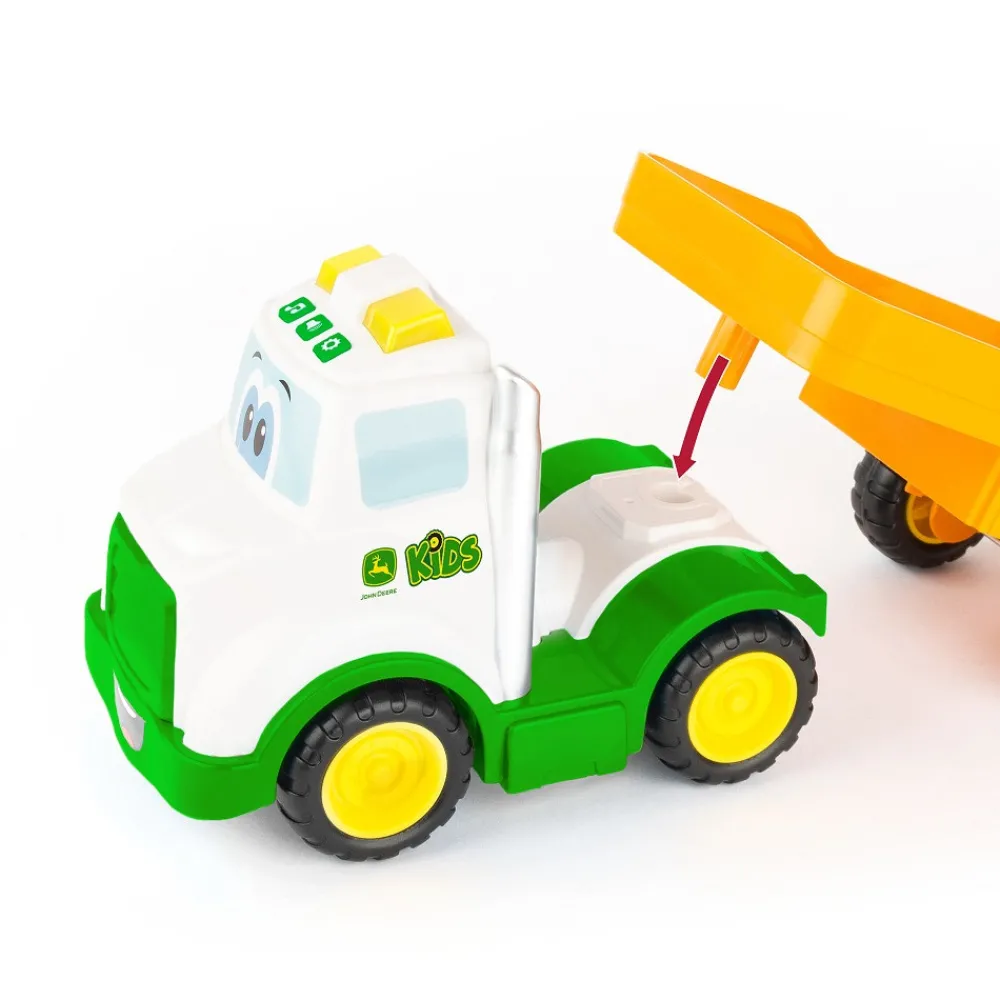 John Deere Transport-sæt med lys og lyde- Legetøjsbiler