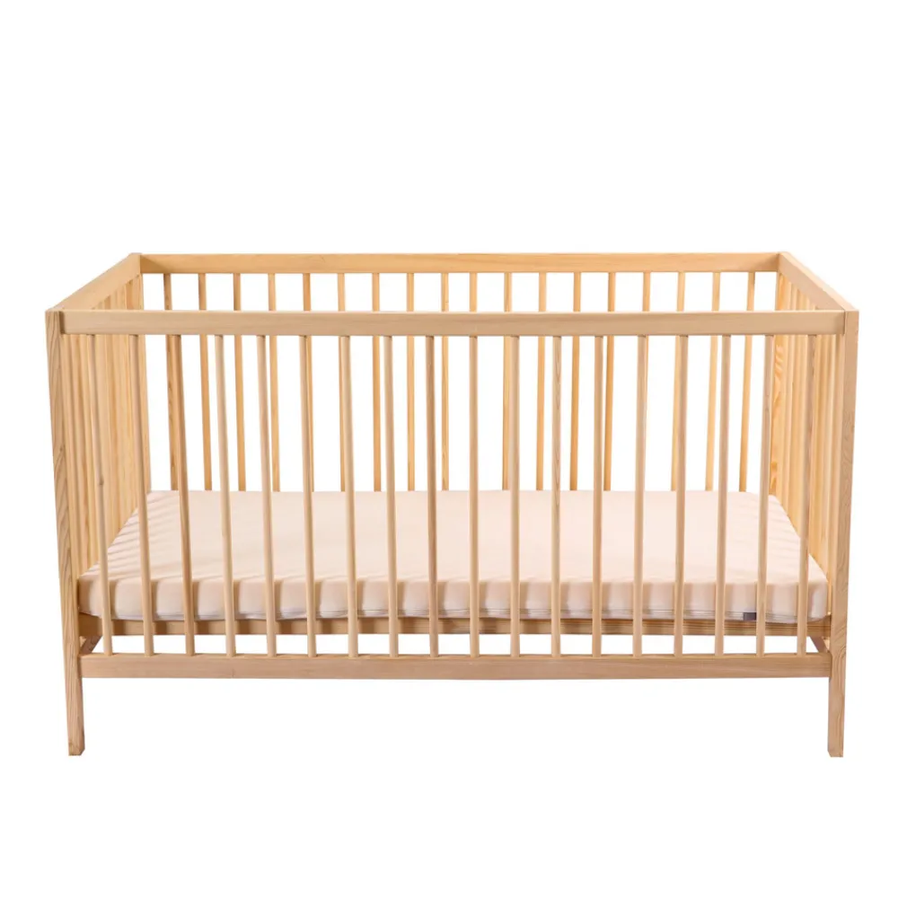 Kukka Tremmeseng 60x120 - natur-Børn Tremmesenge