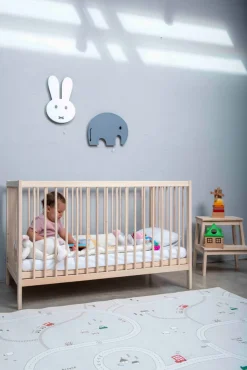 Kukka Tremmeseng 60x120 - natur-Børn Tremmesenge