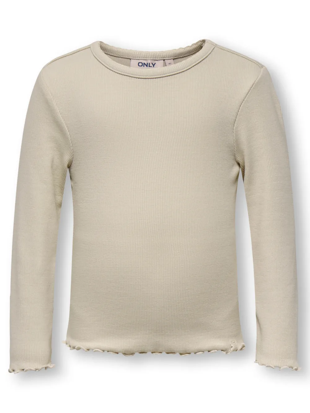 KIDS ONLY Trinny ls oneck top - PUMICESTON- Bluser
