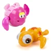 Magni Træk op Badedyr - Skildpadde orange / Fisk pink- Badelegetøj