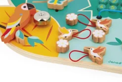 Janod Tropic - Crocodile Activity Board- Aktivitetslegetøj